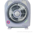 12" battery operated fan Rechargeable Fan with light